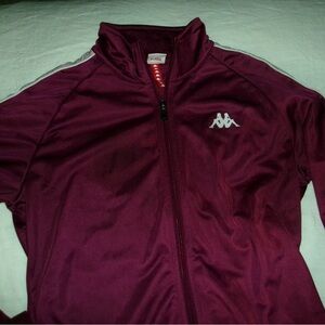 Kappa Women's Maroon Bomber Jacket